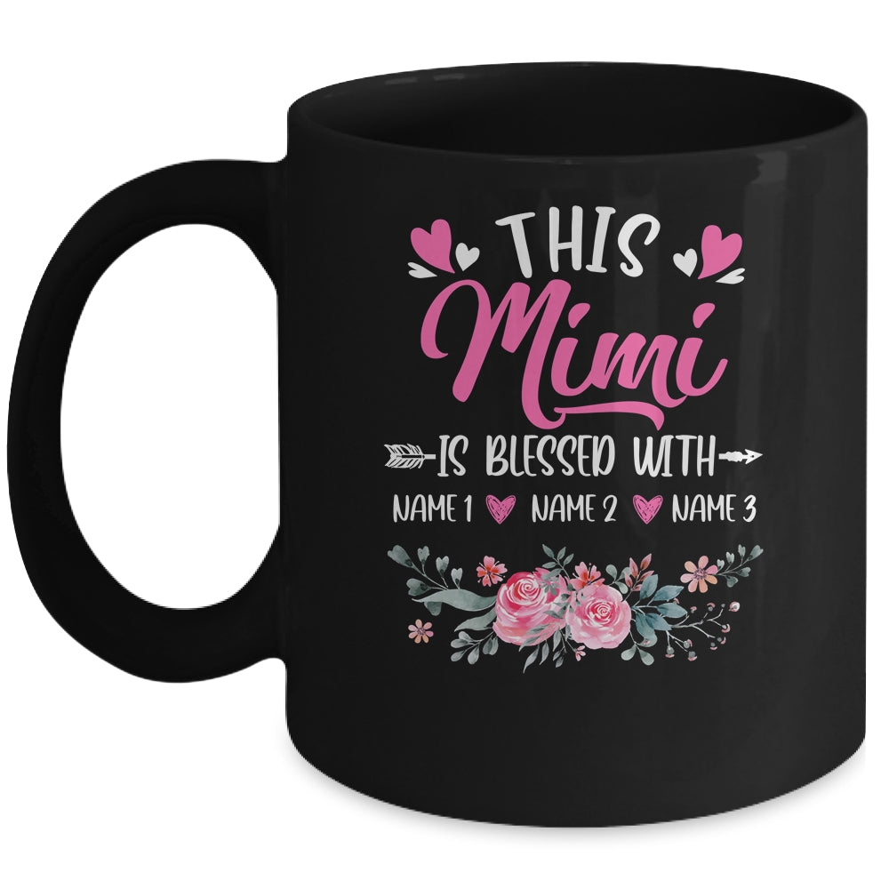 Personalized This Mimi Is Blessed With Kids Custom Mimi Name...